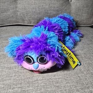 Poppy Playtime PJ PugAPillar Plush Blue Purp Caterpillar CultureFly Hairy NWT